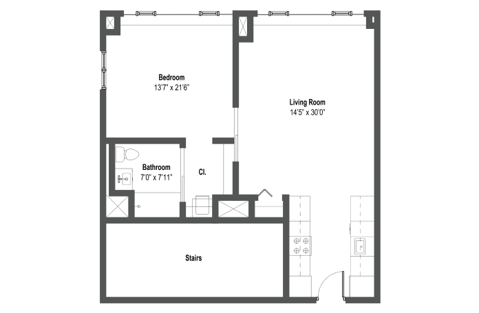 Parkshore - 1bd 1bath - Unit 903