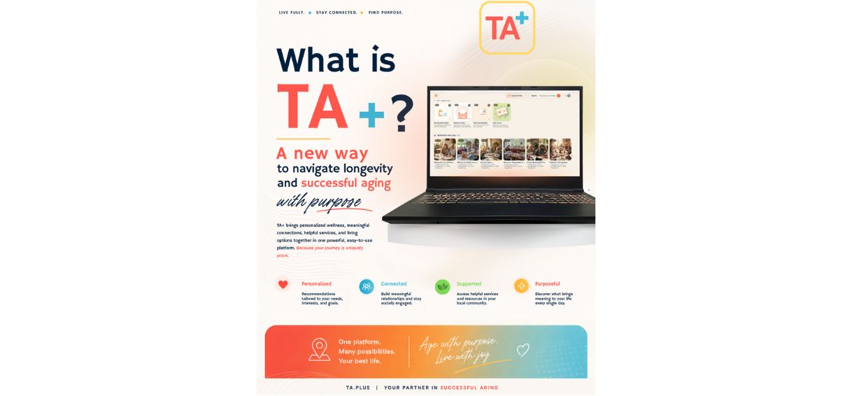 What is TA+? A new way to navigate longevity and successful aging with purpose