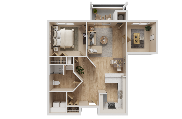Tradition- Orchard 1bd+Den